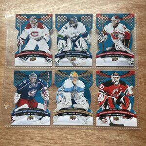 2009-10 Upper Deck McDonald’s Insert goaltending greats complete set 6 Cards